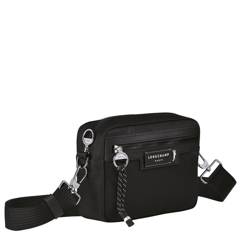 Black Longchamp Le Pliage Energy S Camera Men Crossbody Bag | Ksa-695KXIPNB