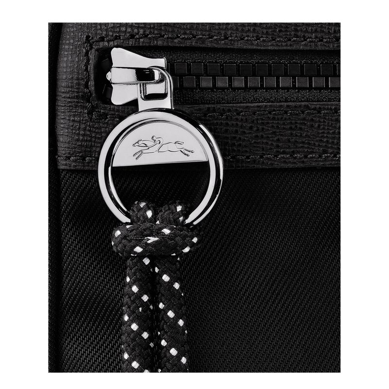 Black Longchamp Le Pliage Energy S Camera Men Crossbody Bag | Ksa-695KXIPNB