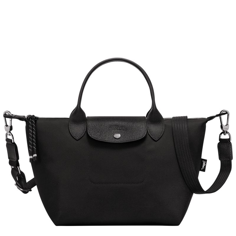 Black Longchamp Le Pliage Energy S Men Handbag | Ksa-187EWSKML