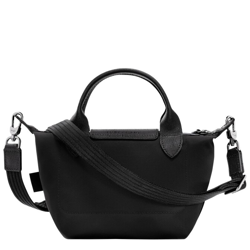 Black Longchamp Le Pliage Energy Xs Men Handbag | Ksa-523MYKETA