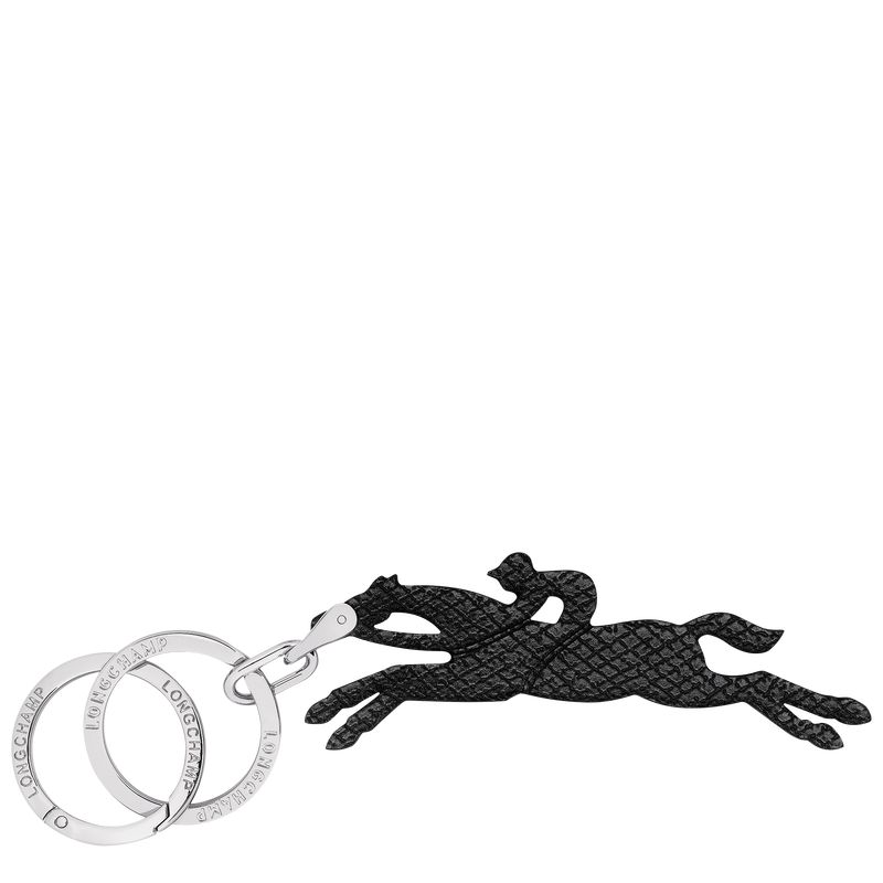 Black Longchamp Le Pliage Men Key Rings | Ksa-245JQXKCU
