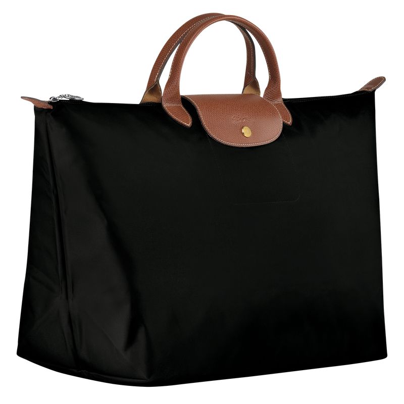 Black Longchamp Le Pliage Original L Women Travel Bag | Ksa-682CRAQWV