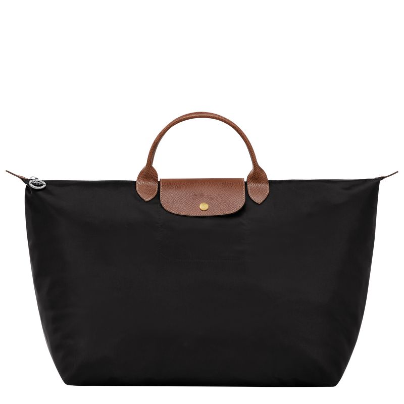 Black Longchamp Le Pliage Original L Women Travel Bag | Ksa-682CRAQWV