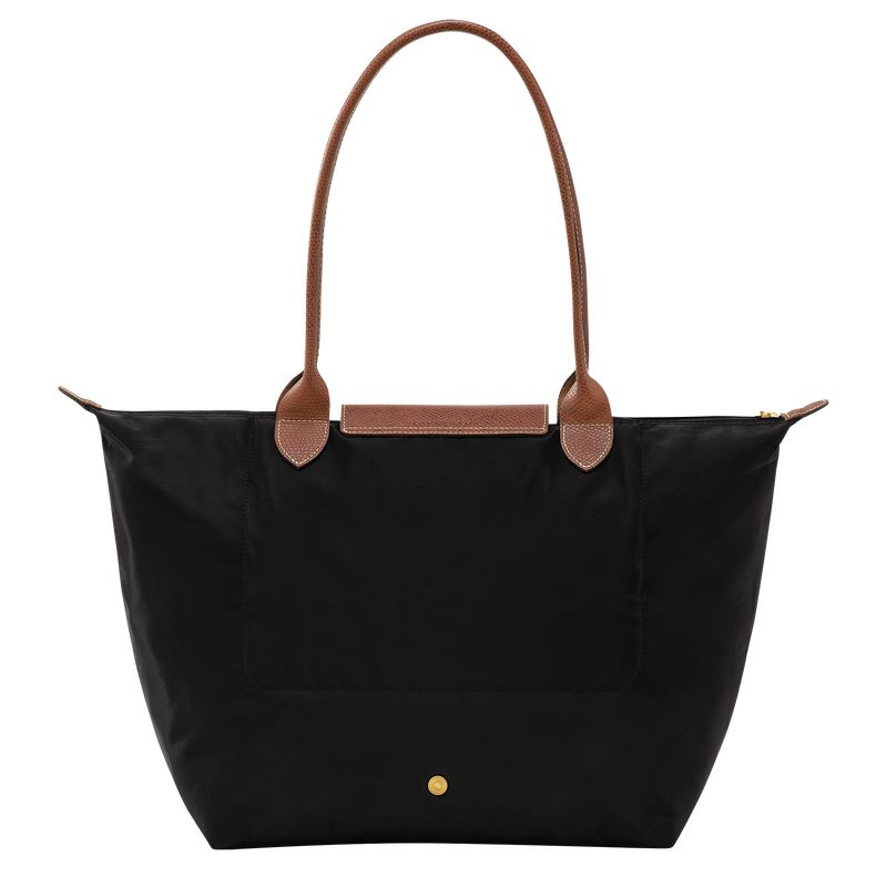 Black Longchamp Le Pliage Original L Women Tote Bag | Ksa-302OVQFAN