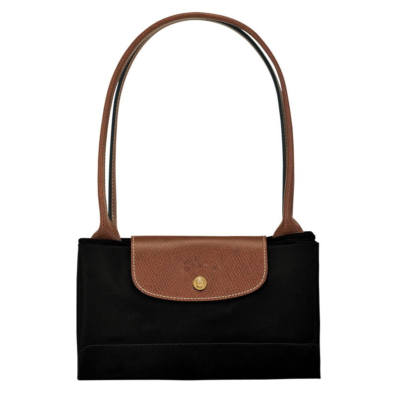 Black Longchamp Le Pliage Original L Women Tote Bag | Ksa-302OVQFAN