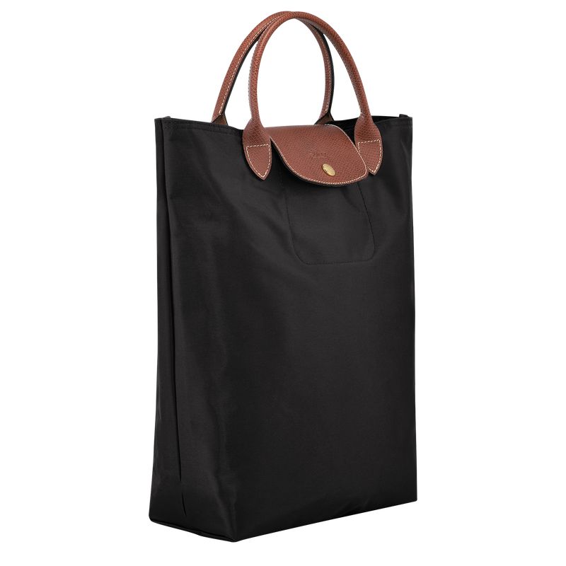 Black Longchamp Le Pliage Original M Men Tote Bag | Ksa-720DQMPRV