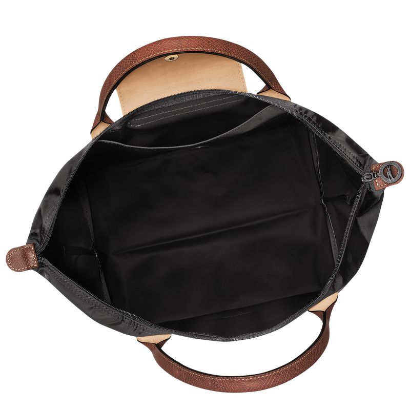 Black Longchamp Le Pliage Original M Women Handbag | Ksa-617UFSPDC