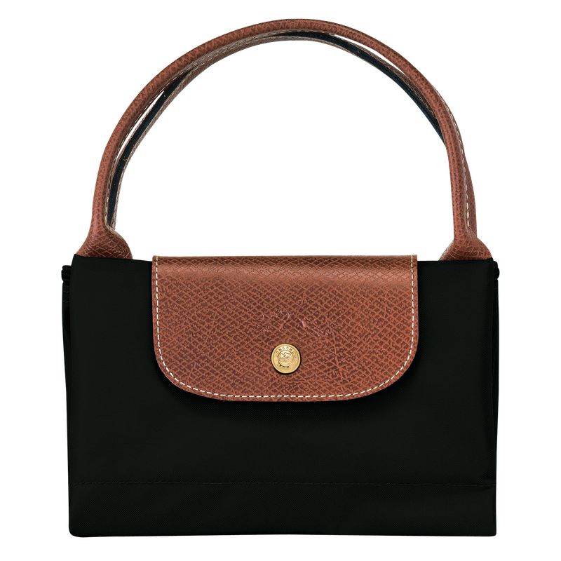 Black Longchamp Le Pliage Original M Women Handbag | Ksa-617UFSPDC