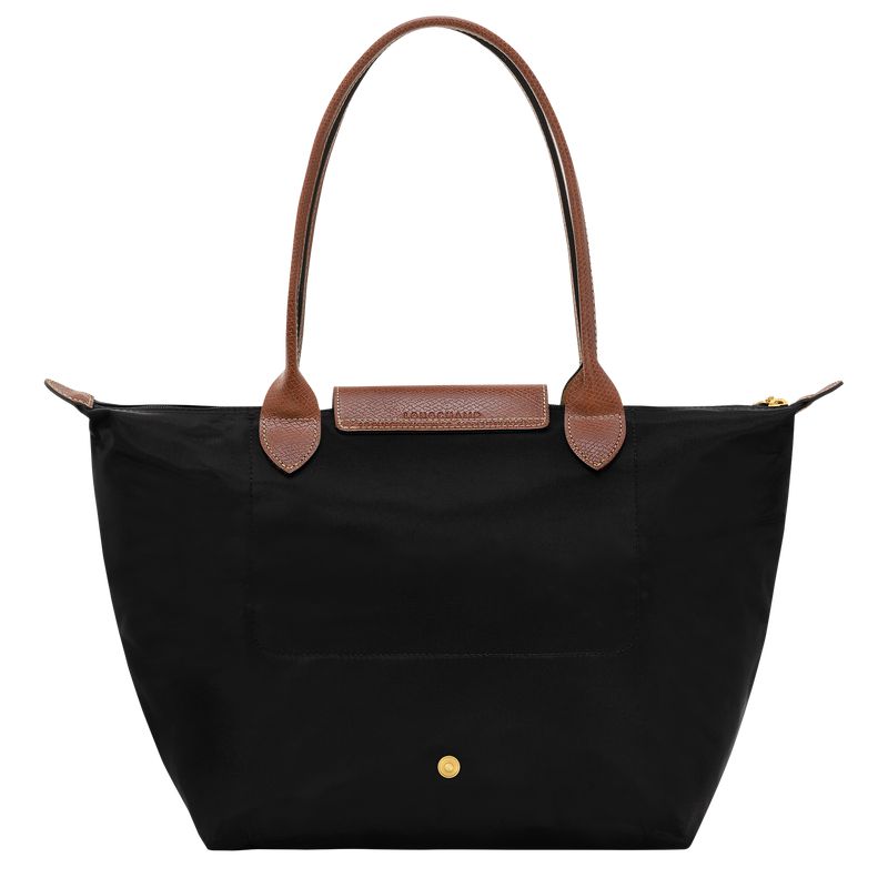 Black Longchamp Le Pliage Original M Women Tote Bag | Ksa-916LXWSPM