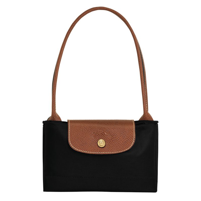 Black Longchamp Le Pliage Original M Women Tote Bag | Ksa-916LXWSPM