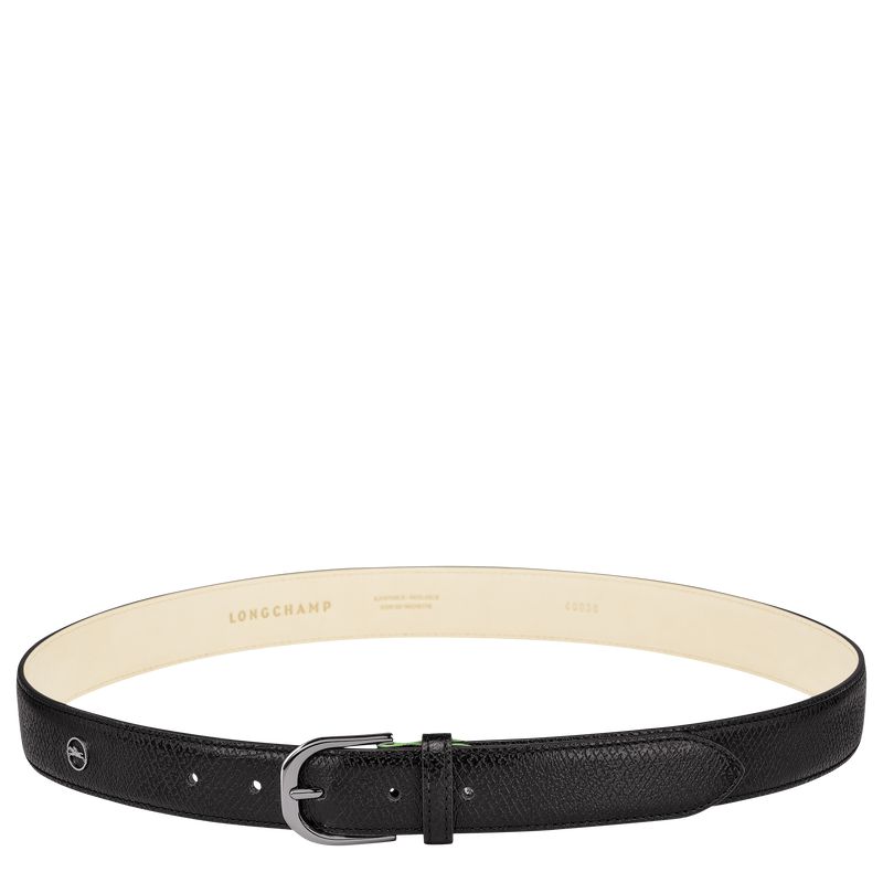 Black Longchamp Le Pliage Women Belt | Ksa-386UPZEQR