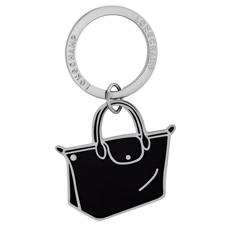 Black Longchamp Le Pliage Women Key Rings | Ksa-786RHCTOX