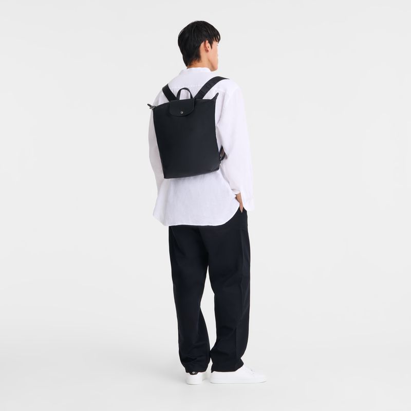 Black Longchamp Le Pliage Xtra M Men Backpack | Ksa-581ZNWPUS