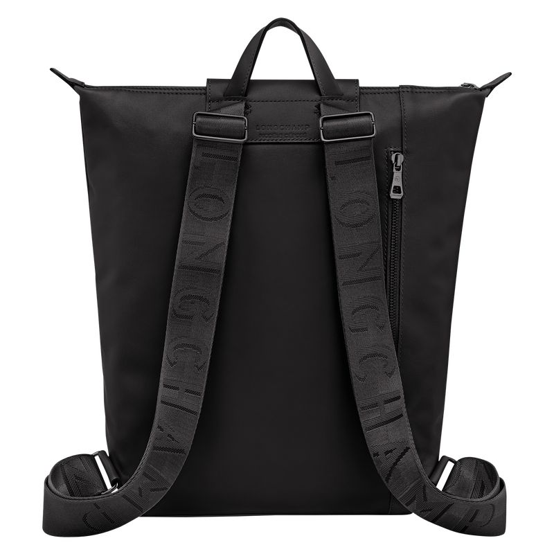 Black Longchamp Le Pliage Xtra M Men Backpack | Ksa-581ZNWPUS