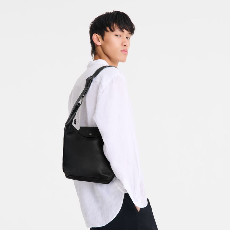 Black Longchamp Le Pliage Xtra M Women Shoulder Bag | Ksa-920STQZGO