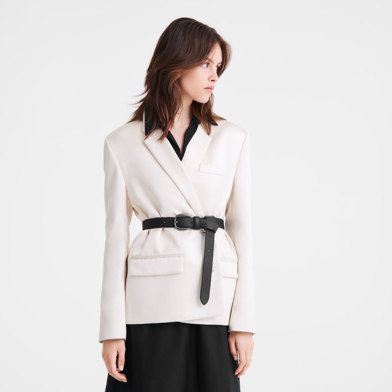 Black Longchamp Le Pliage Xtra Women Belt | Ksa-365VZNSBQ