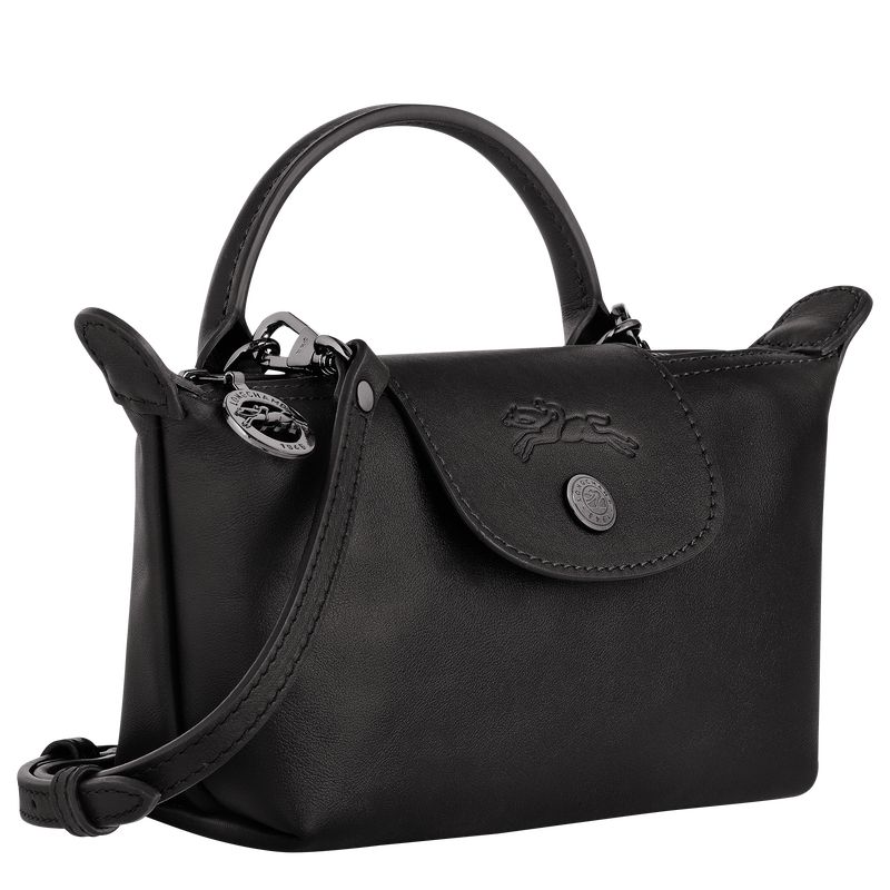 Black Longchamp Le Pliage Xtra Xs Women Pouch | Ksa-035QSLTBM