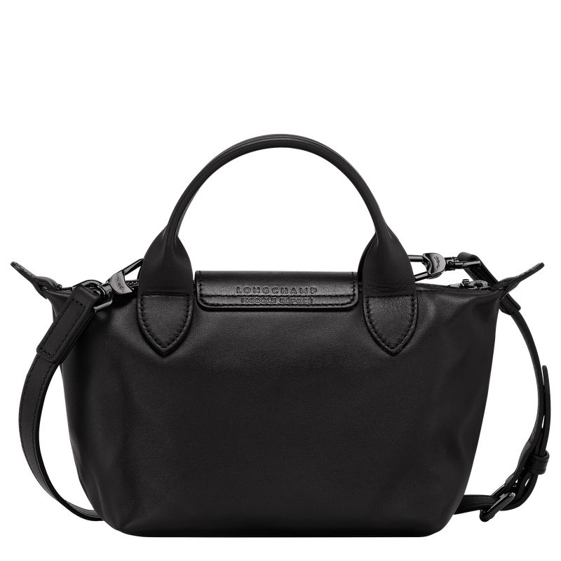 Black Longchamp Le Pliage Xtra Xs Women Handbag | Ksa-517TDIFYS