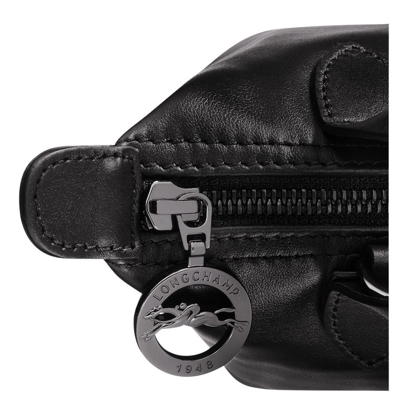 Black Longchamp Le Pliage Xtra Xs Women Handbag | Ksa-517TDIFYS