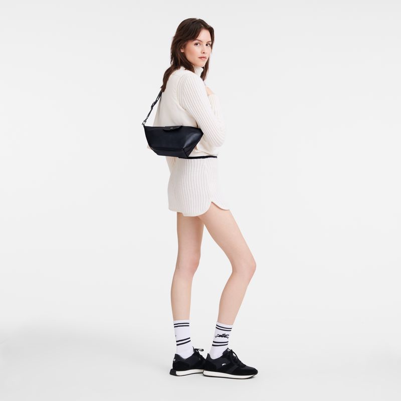 Black Longchamp Le Pliage Xtra Xs Women Crossbody Bag | Ksa-418NPDJIA