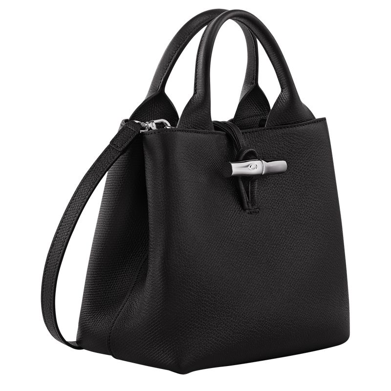Black Longchamp Le Roseau S Women Handbag | Ksa-756SDUXEN