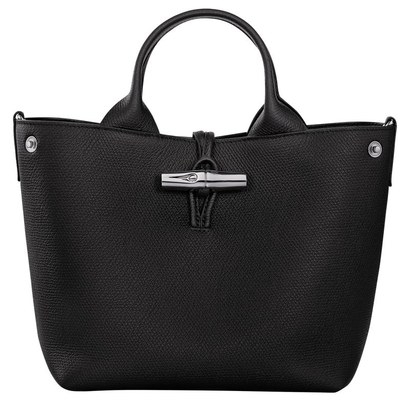 Black Longchamp Le Roseau S Women Handbag | Ksa-756SDUXEN