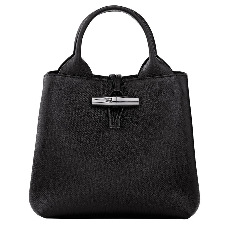 Black Longchamp Le Roseau S Women Handbag | Ksa-756SDUXEN