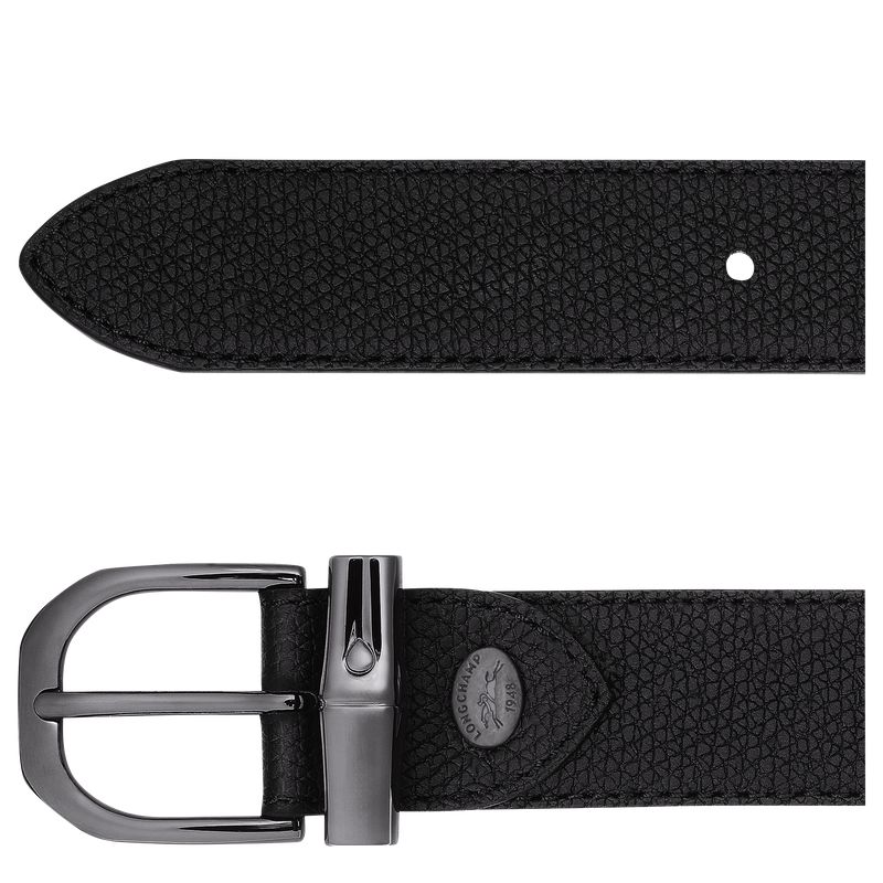 Black Longchamp Le Roseau Women Belt | Ksa-506EYZMUC