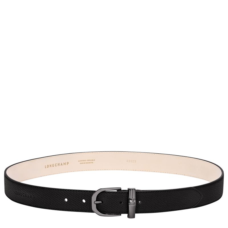 Black Longchamp Le Roseau Women Belt | Ksa-506EYZMUC