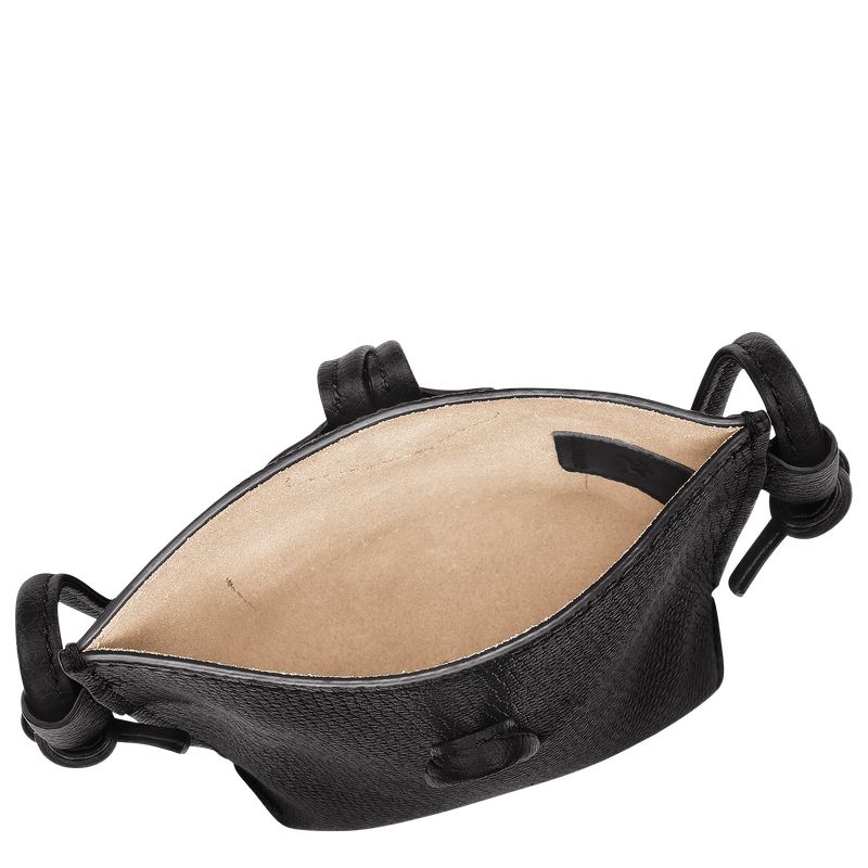 Black Longchamp Le Roseau Women Phone Case | Ksa-209ACZSYQ