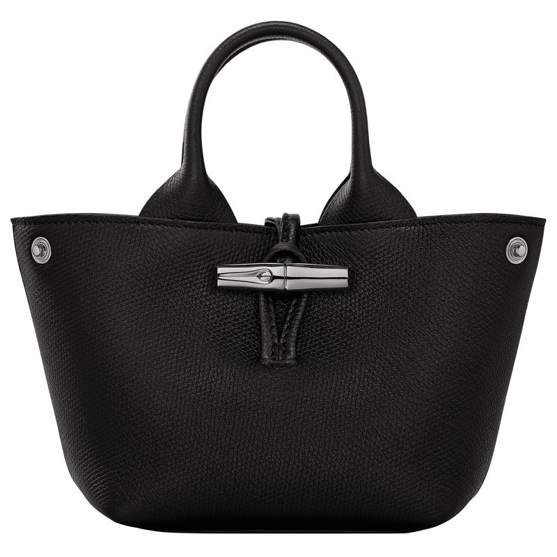 Black Longchamp Le Roseau Xs Women Handbag | Ksa-703UOSNAE