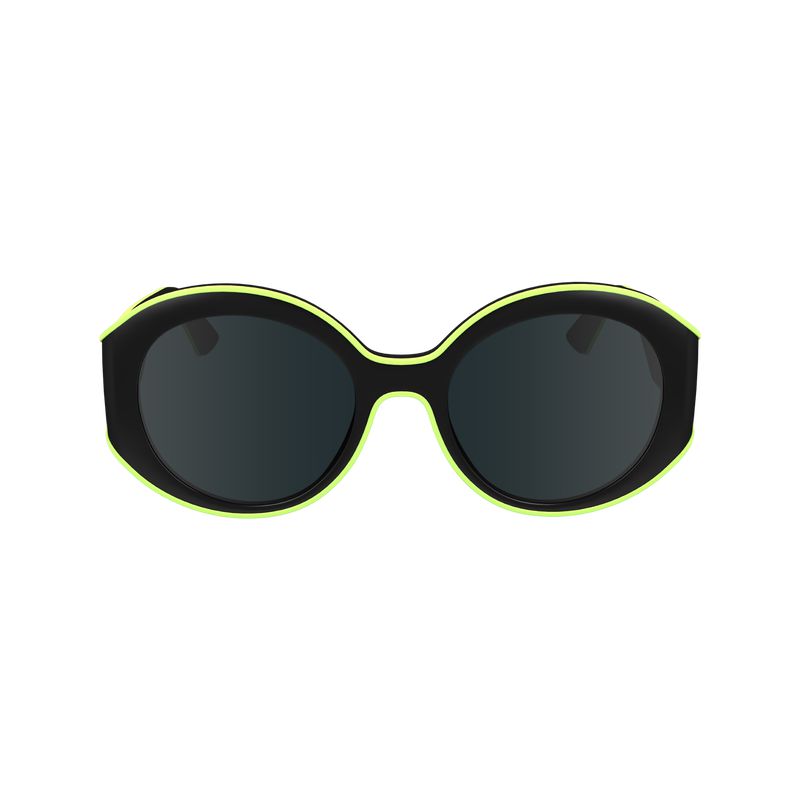 Black Longchamp Plant Based Resin Women Sunglasses | Ksa-935VNKEGR