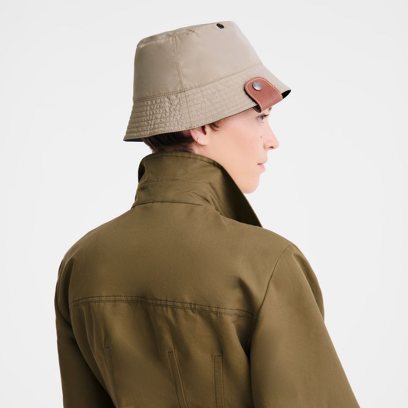 Black Longchamp Reversible Women Bucket Hat | Ksa-536EBNCAQ