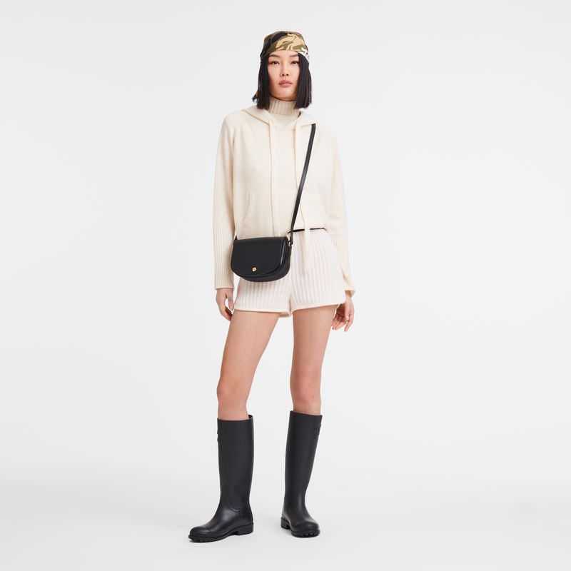 Black Longchamp Épure S Women Crossbody Bag | Ksa-534AGXFYU