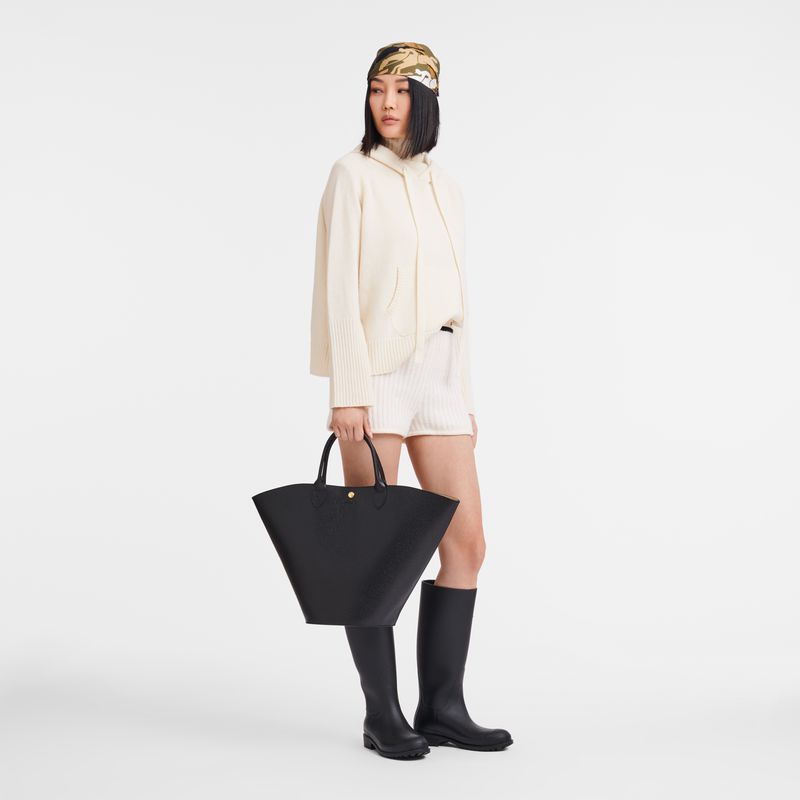 Black Longchamp Épure Xl Women Tote Bag | Ksa-690CXOIQR