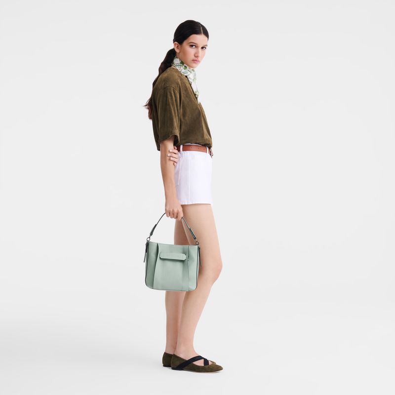 Blue Green Longchamp 3D S Women Crossbody Bag | Ksa-857NKFGYL