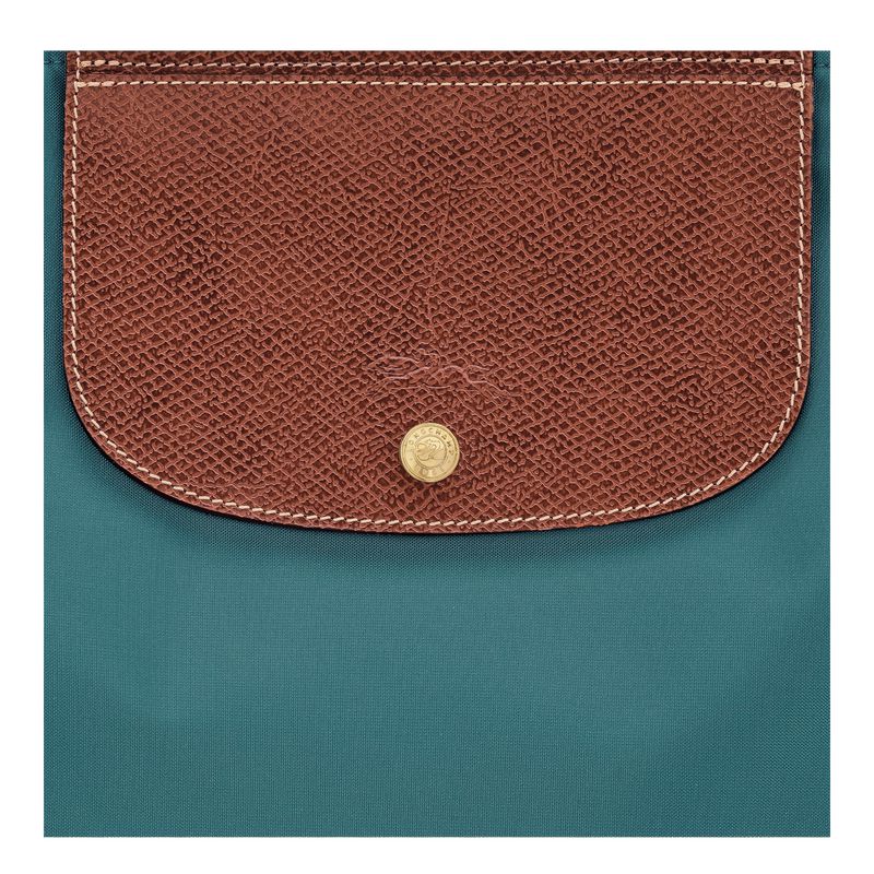 Blue Green Longchamp Cabas L Women Tote Bag | Ksa-190OGLVQZ