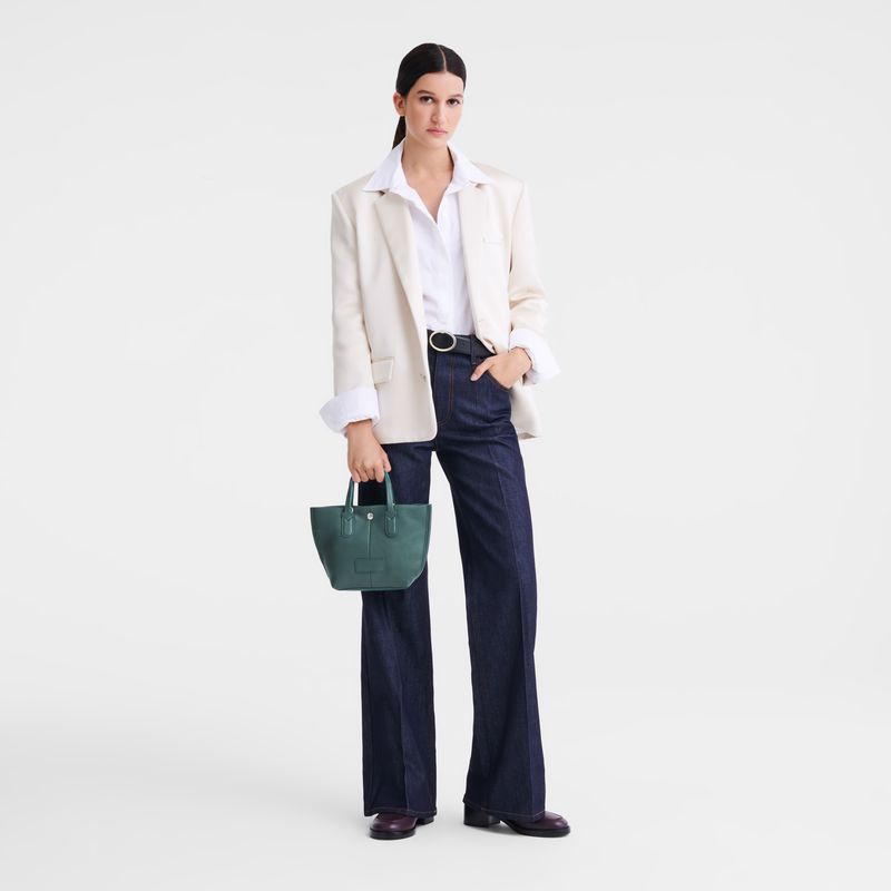 Blue Green Longchamp Essential Xs Women Handbag | Ksa-618TUCJDK