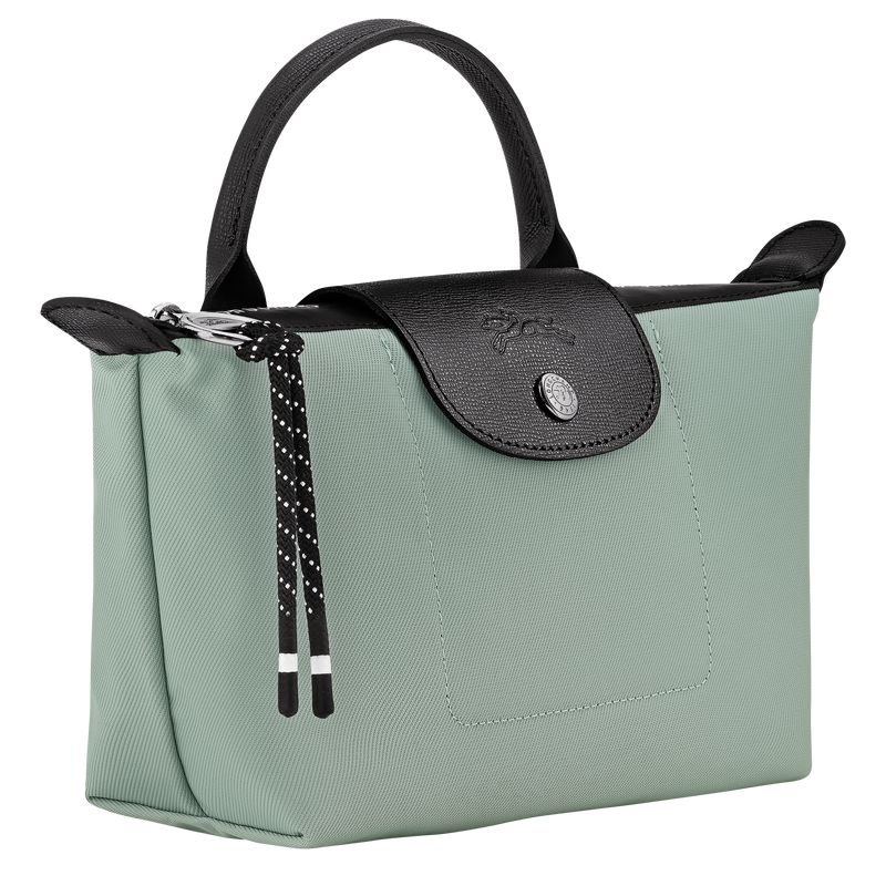 Blue Green Longchamp Le Pliage Energy Men Pouch | Ksa-384YAFSRM