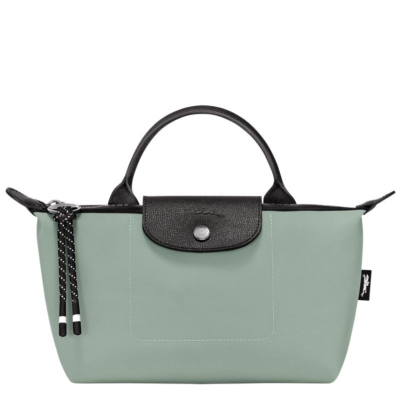 Blue Green Longchamp Le Pliage Energy Men Pouch | Ksa-384YAFSRM