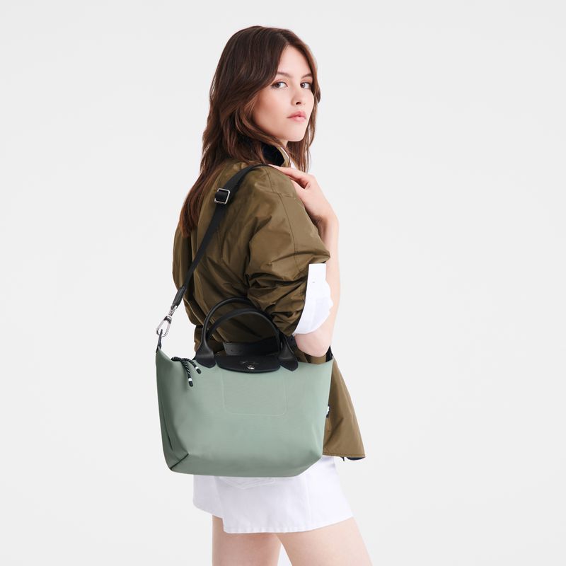Blue Green Longchamp Le Pliage Energy S Men Handbag | Ksa-862ECQHRA