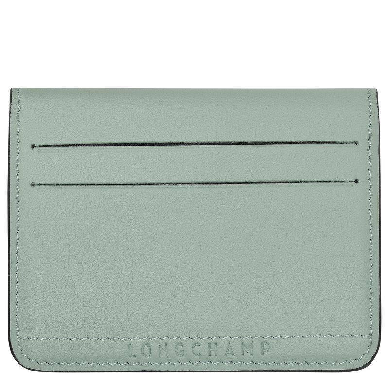 Blue Green Longchamp Le Pliage Xtra Men Card Holder | Ksa-587XMVQFA
