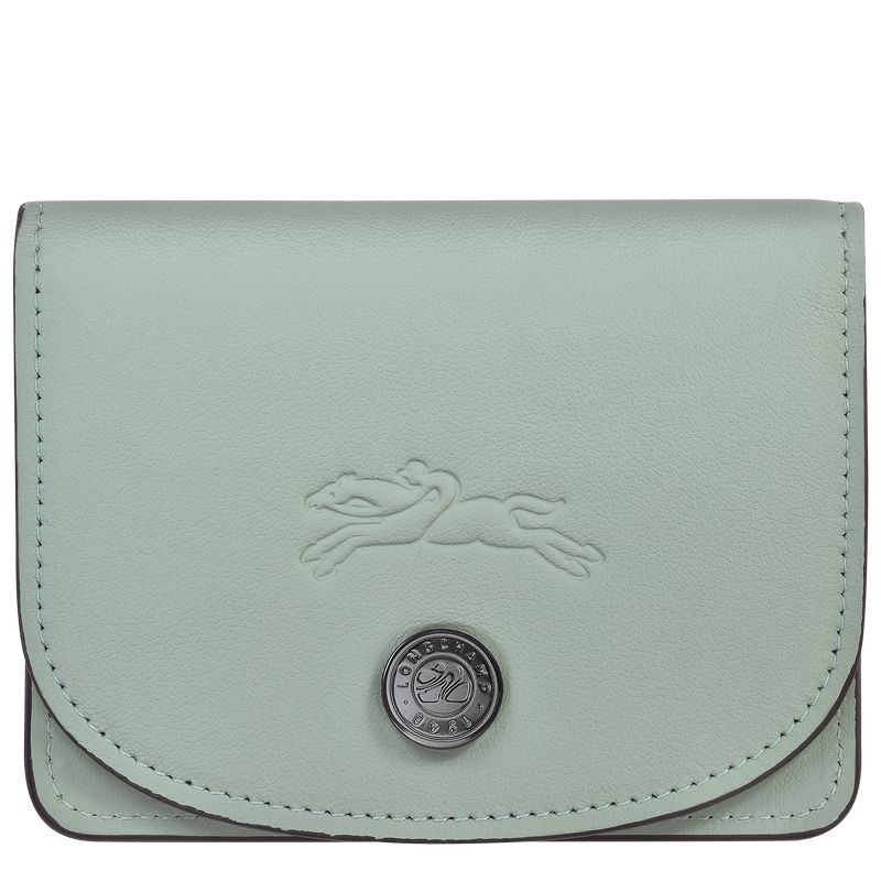 Blue Green Longchamp Le Pliage Xtra Men Card Holder | Ksa-587XMVQFA