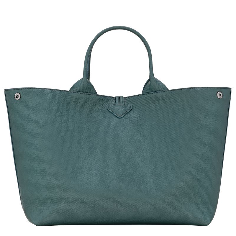 Blue Green Longchamp Le Roseau L Women Handbag | Ksa-817IUNXDQ