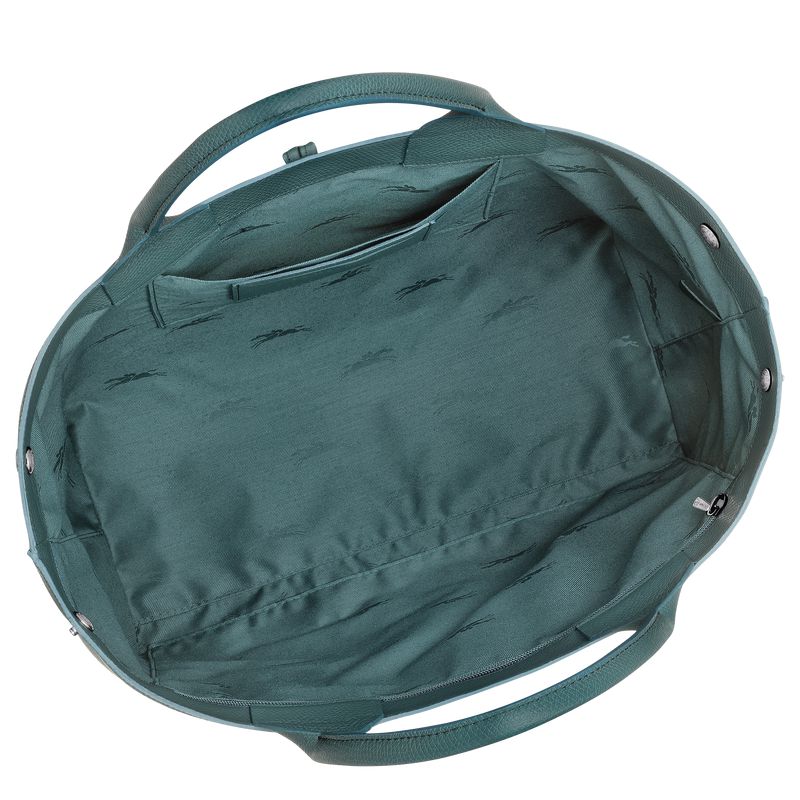 Blue Green Longchamp Le Roseau L Women Handbag | Ksa-817IUNXDQ