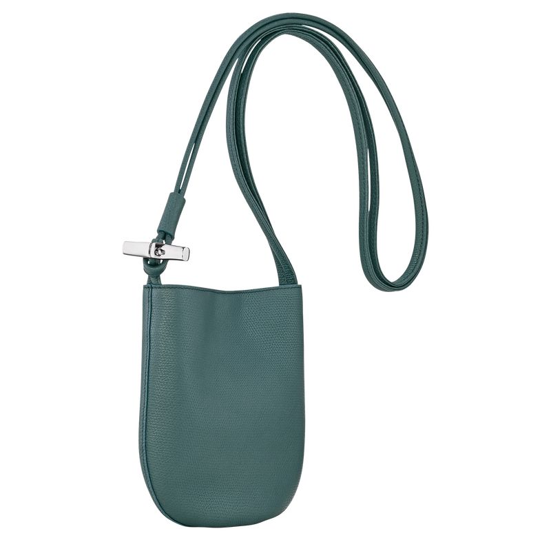 Blue Green Longchamp Le Roseau S Women Crossbody Bag | Ksa-429ODSPBX