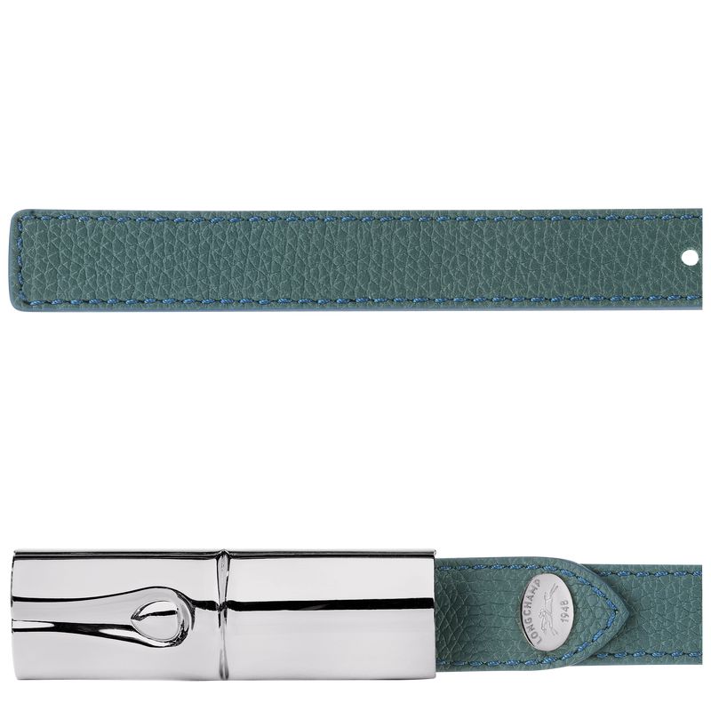 Blue Green Longchamp Le Roseau Women Belt | Ksa-057XQOMEZ