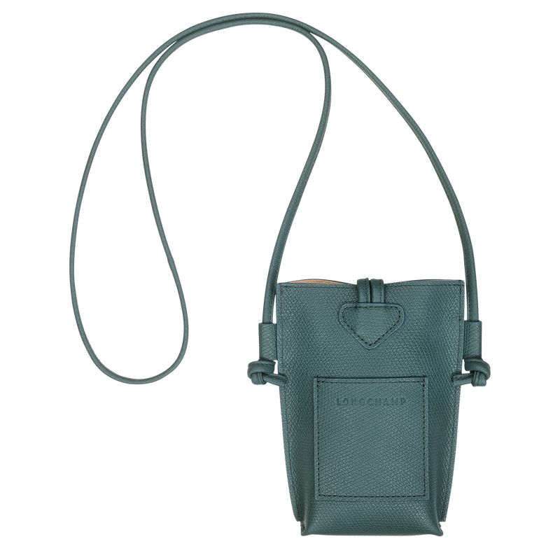 Blue Green Longchamp Le Roseau Women Phone Case | Ksa-654BHJCNX