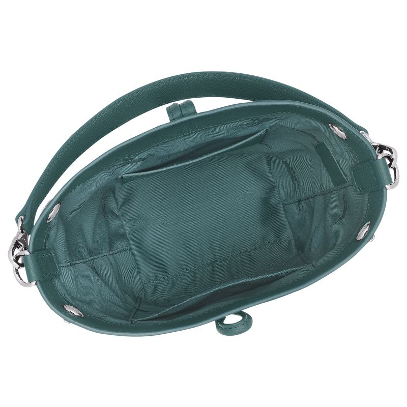 Blue Green Longchamp Le Roseau Xs Women Bucket Bag | Ksa-654UTXEFK