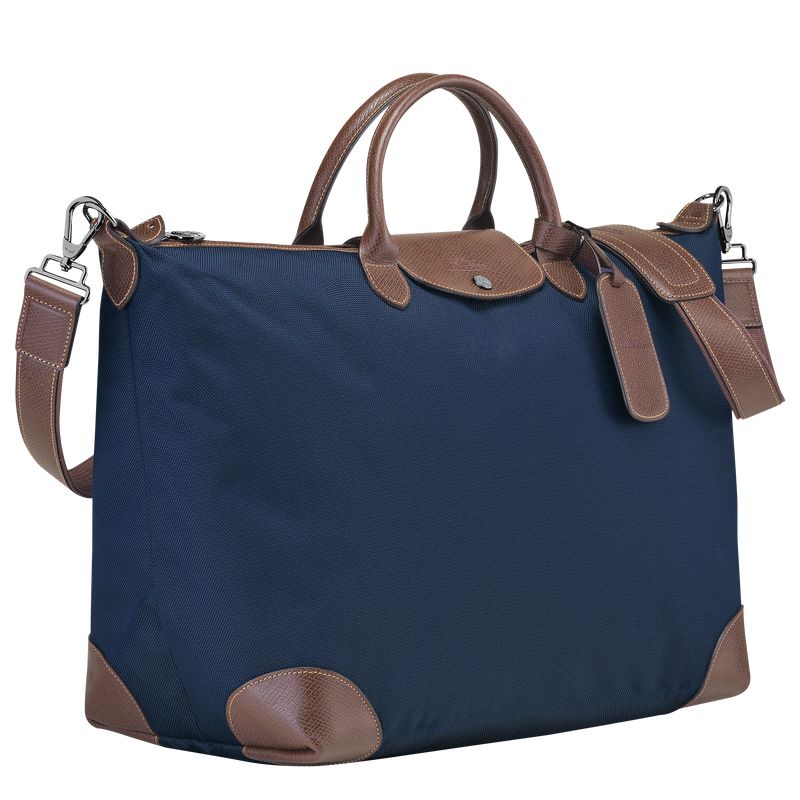 Blue Longchamp Boxford L Men Travel Bag | Ksa-038QGIPON